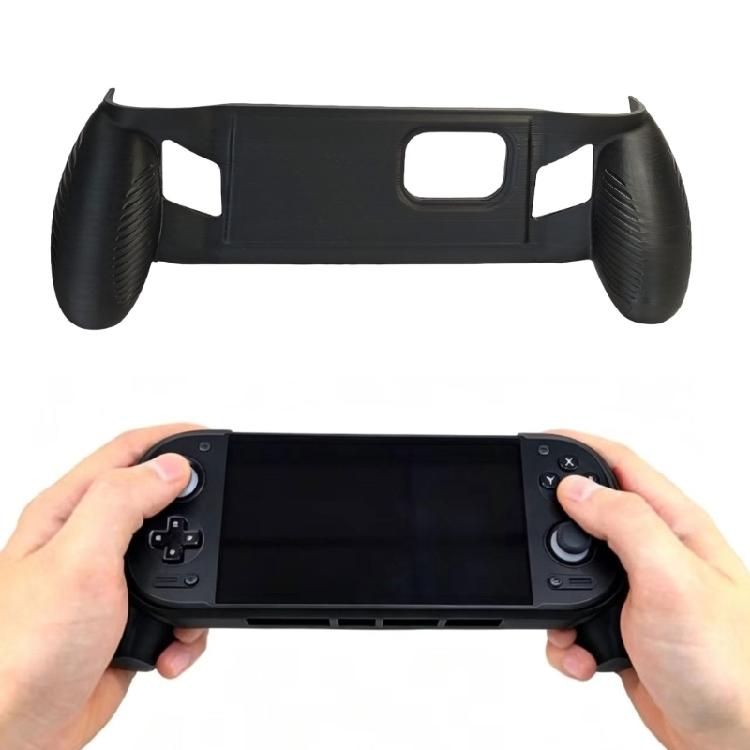 Handheld-Griffschale für Retroid Pocket 6, Griffzubehör mit Fingerkontaktform und unterer Öffnung für den täglichen Gebrauch, Tragbare Gaming-Nutzung
