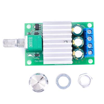 10A 12V-30V Dimmer-Steuerschalter PWM DC-Motor-Drehzahlregler Einstellbarer Geschwindigkeitsregelschalter für Lüftermotor LED-Licht