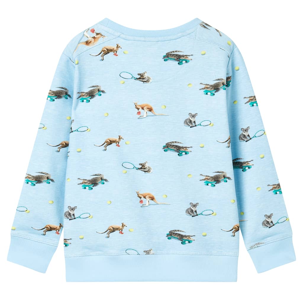 Children's Hoodie, Light Blue Heather, 104