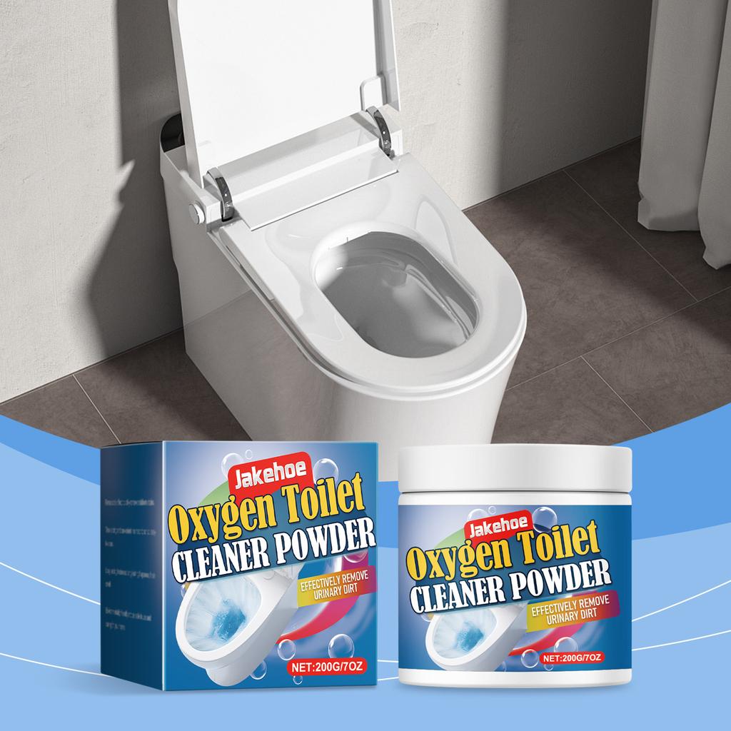 Toilet Foam Cleaning Powder - Fast-Foaming Toilet Cleaner for Easy Stain Removal & Hygiene Maintenance