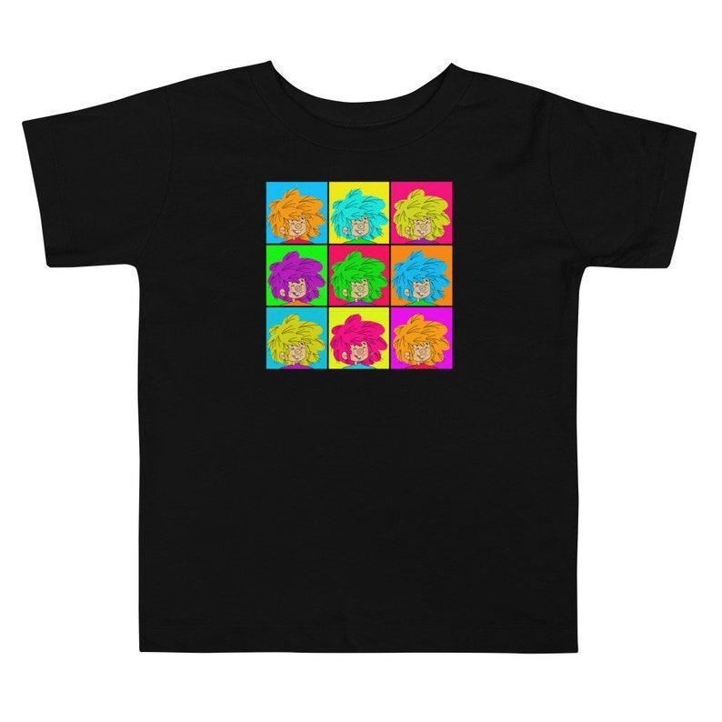 Pumuckl Toddler Tee: 80s Retro Cartoon, Warhol Style 140