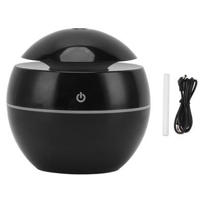 Difusor de Aroma 130ml USB Multifuncional Mini Redondo de Mesa Difusor de Perfume Umidificador para Casa