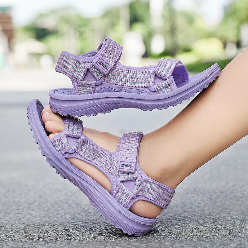 Summer girl's Fashion Lightweight Outdoor Leisure Trend Multi Color Sandals Beach Shoes Slippers