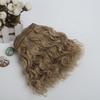 20CM Length 500CM Wool Curly Doll Hair Weft Kinky Curly Wool Material Doll Wigs Extension Handmade Diy Doll Accessories