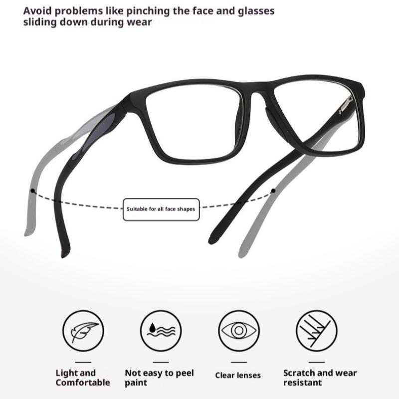 1Pc Portable Anti-blue Light Reading Glasses Spring Foot Unisex Ultralight Presbyopic Glasses +1.0+1.5+2.0+2.5+3.0+3.5+4.0