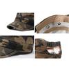 Flat Top Outdoor Sports Caps Camouflage Casual Cadet Cap Classic Baseball Cap