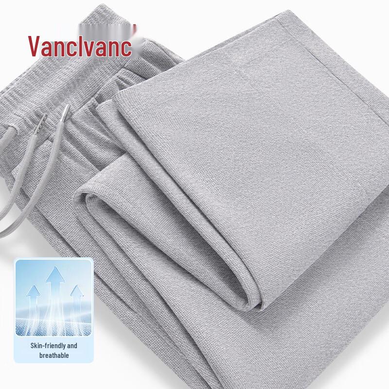 

VANCL Men s Textured Waffle Straight-Leg Casual Pants M