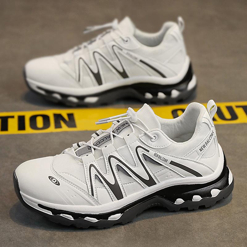 Shoes spring new outdoor jogging breathable college style casual sports shoes platform dad shoes