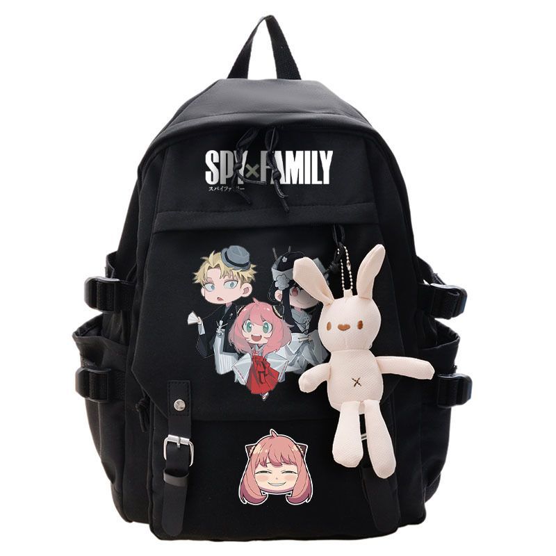 Spy X Family Spy Play House Peripheral Student School Bag Large Capacity Backpack Outdoor Travel Bag
