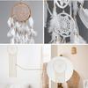 9 Pcs Bamboos Floral Hoops Dream Catcher Craft Rings Wreath Hoops Rings Great for DIY Wedding Wreath