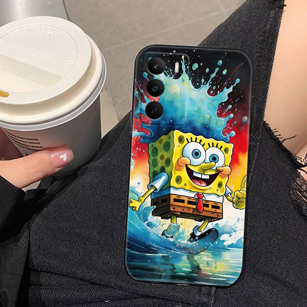 SpongeBob Patrick Star Cartoon Phone Case For Realme C83 C85 C75 C65 C55 C35 Narzo 50 50I Protective Cover