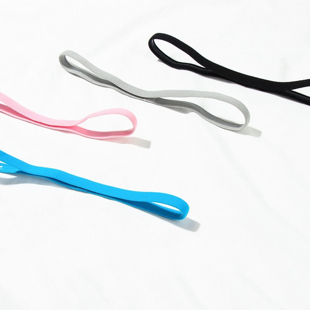 Yoga Accessories Sport Headband Fitness Headband Silicone Sweat Guide Hair Band Yoga Hair Band