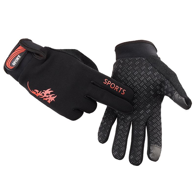 Gloves Men's Cycling Summer Thin Sports Outdoor Fishing Sun Protection Driving Non Slip Women's Touch Screen Motorcycle Gloves