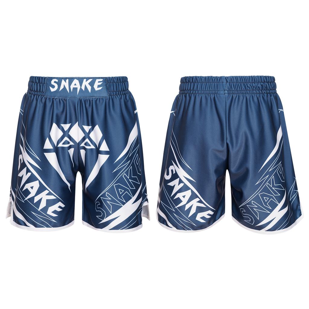 Youth Kids Muay Thai Shorts Training Kick Boxing Trunks Grappling Martial Arts Gear Cage Fighting Shorts