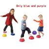 PVC Inflatable Half Yoga Balls Massage Point Fitball Exercises Trainer GYM Pilates Fitness
