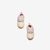 Anta Kids 5U Synthetic Leather Mesh Comfortable Versatile Anti-Kick Shock Absorption Low-Top Walking Shoes Baby Shoes Off-White A22440054-1