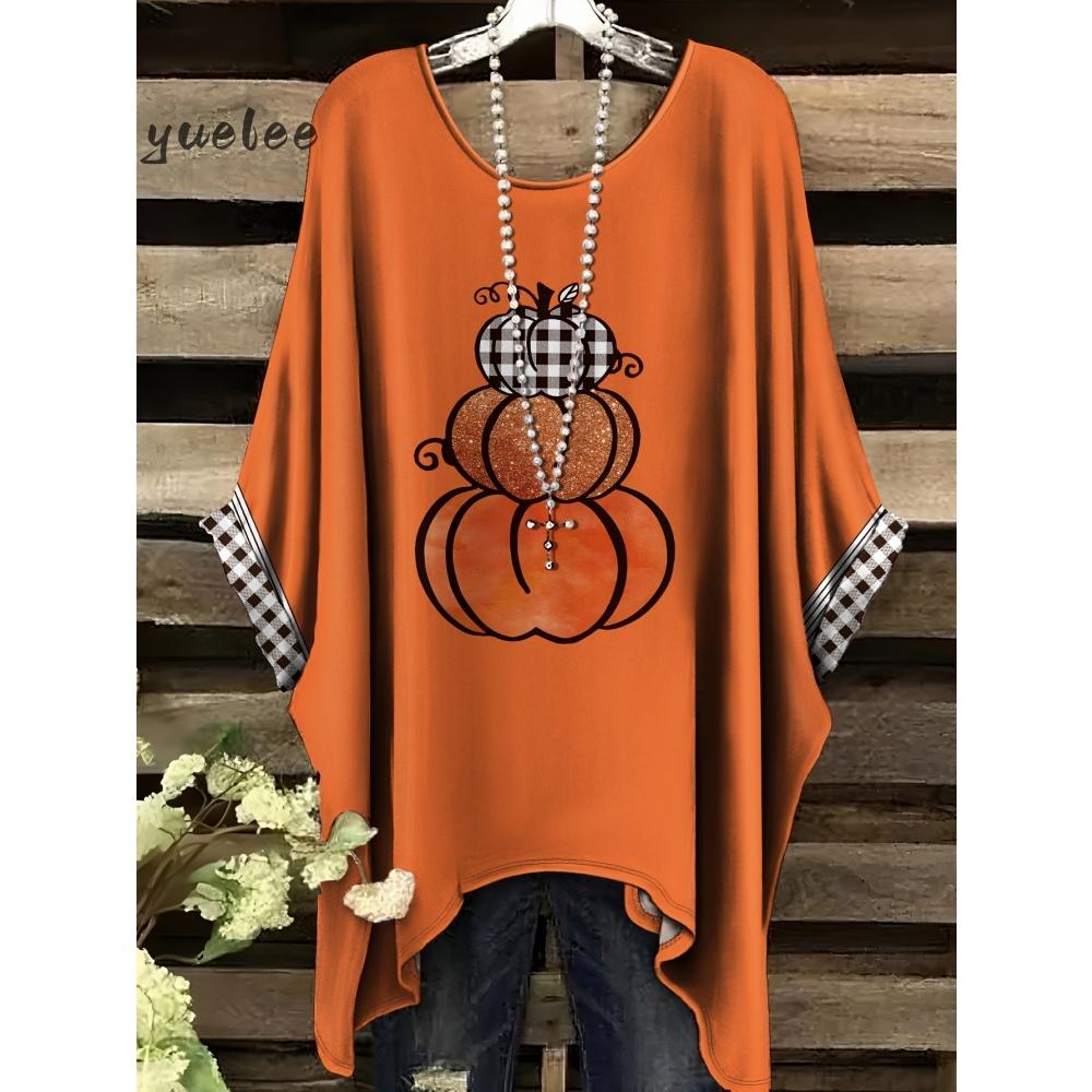 

Жіноча футболка в готичному стилі, богемна, з принтом черепа, вільного крою, з нерівним низом, з круглим вирізом, з короткими рукавами, оверсайз, літній одяг 5XL