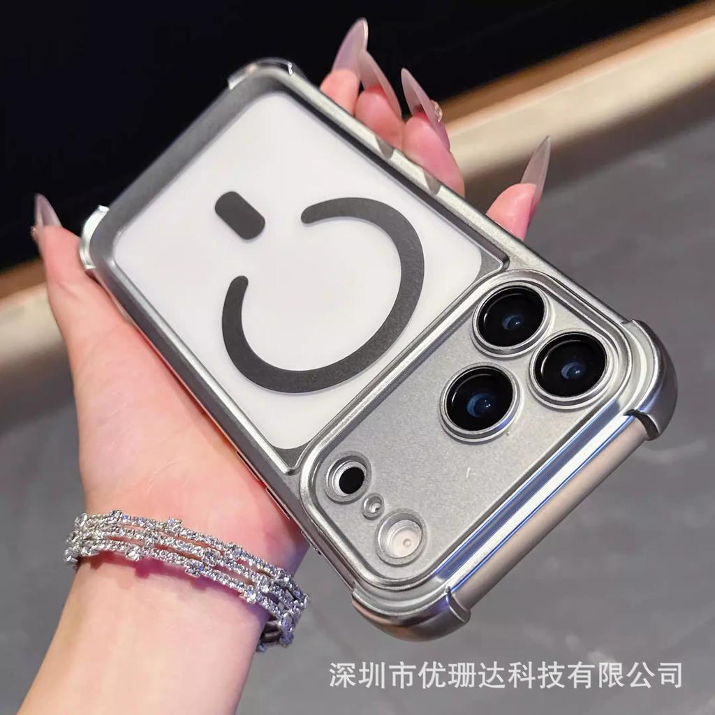 Applicable to iPhone11promax matte matte magnetic mobile phone case Apple 11 four-corner airbag anti-drop protective cover