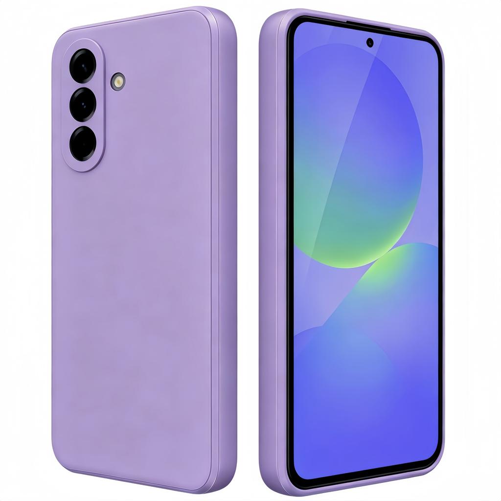 Noble Fashion Solid Colour Shockproof Protective Liquid Silicone Case For Samsung Galaxy A36