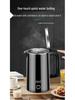 Wanlida Stainless Steel Electric Kettle, Food Grade, Hotel Use, Double Layer, Auto Power Off, Gift-Ready.