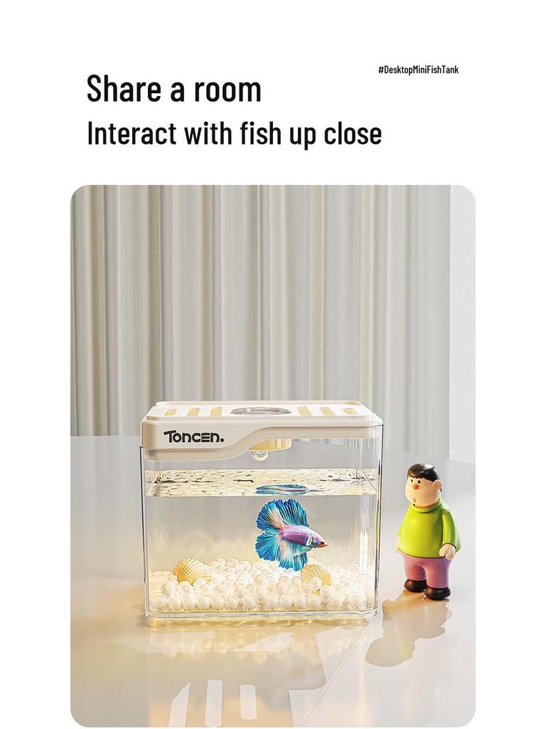 Large Eco-Aquarium Turtle Tank with Climbing Platform and Breeding Box