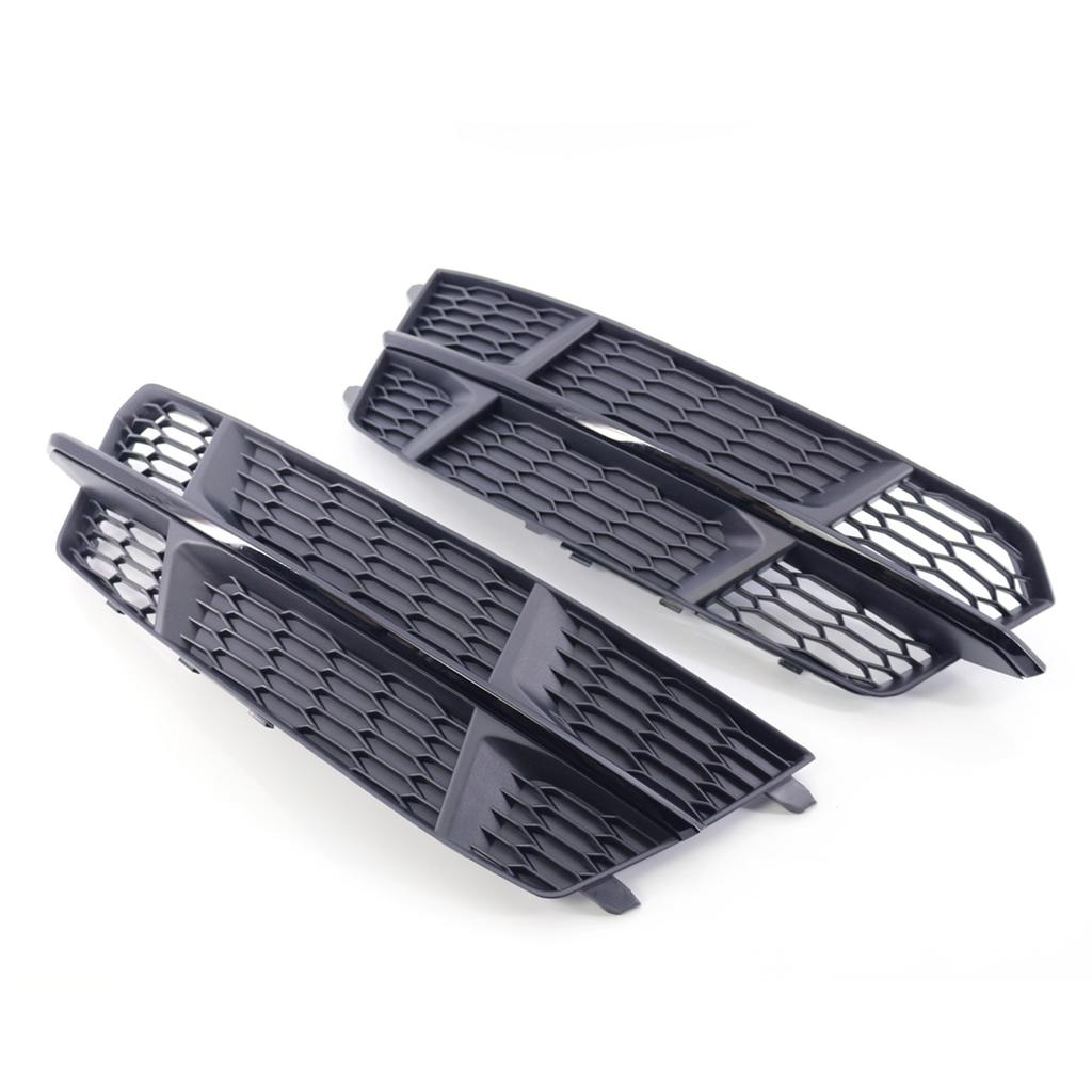 Front Kidney Grille Grills for A6 (C7) S-Line (OEM:4G0807682AN,4G0807681AN) ABS Grille