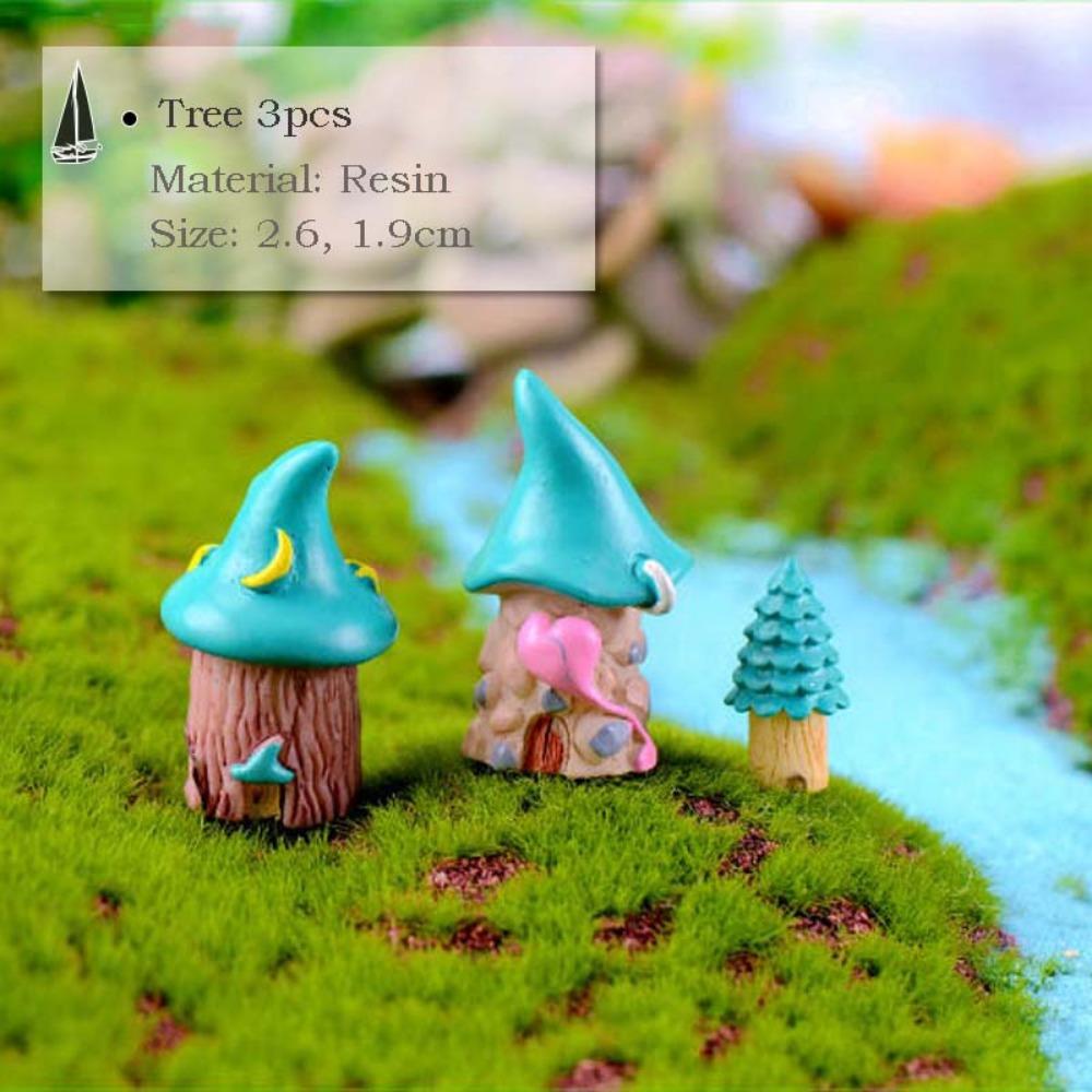 Antique Bridge Model Resin Fairy Garden Miniature/Terrarium Ornaments Figurines Dollhouse DIY Accessories Vintage Decoration