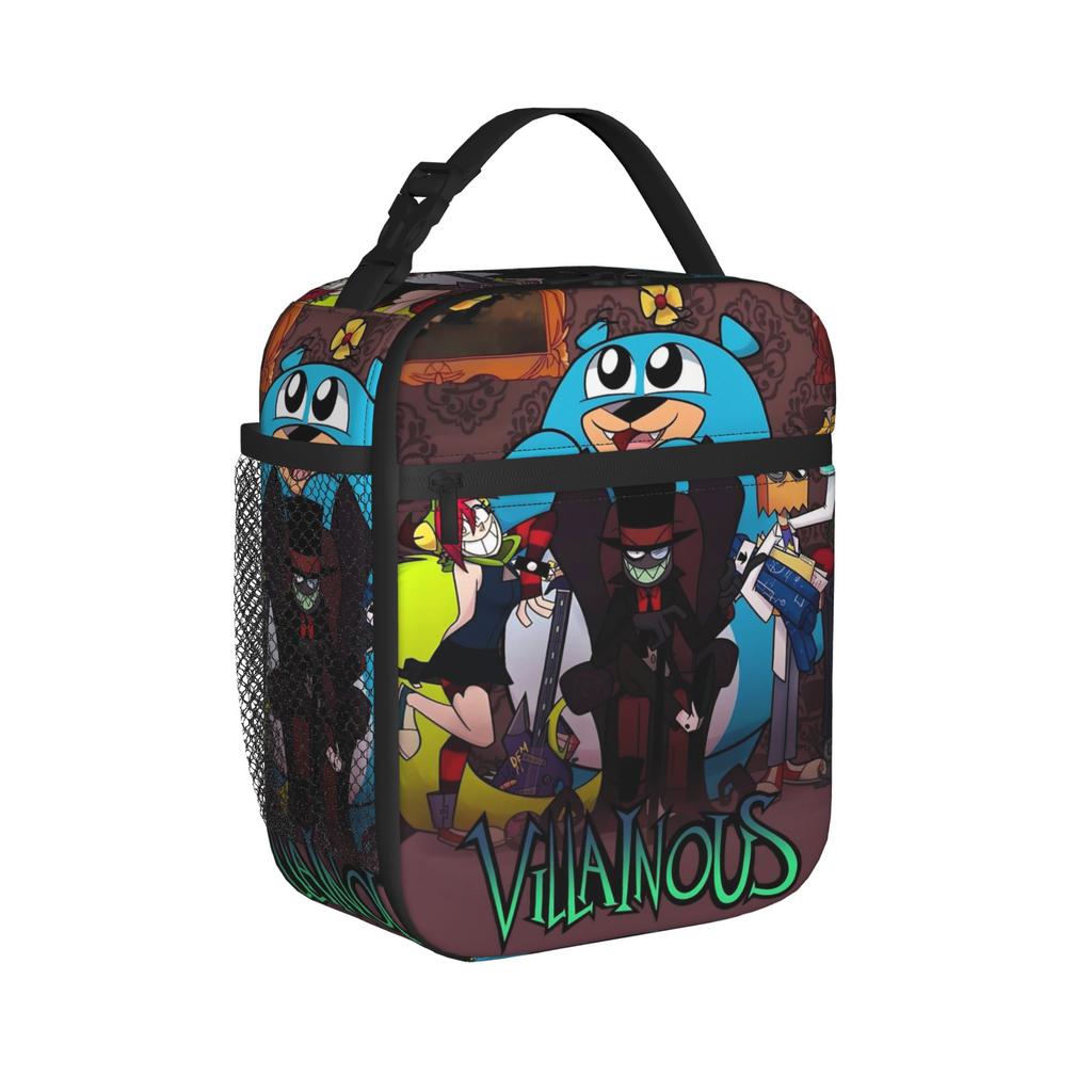 Insulated Lunch Box Villainous Comdy Accessories  Storage Food Box Ins Style Cooler Thermal Lunch Box For School