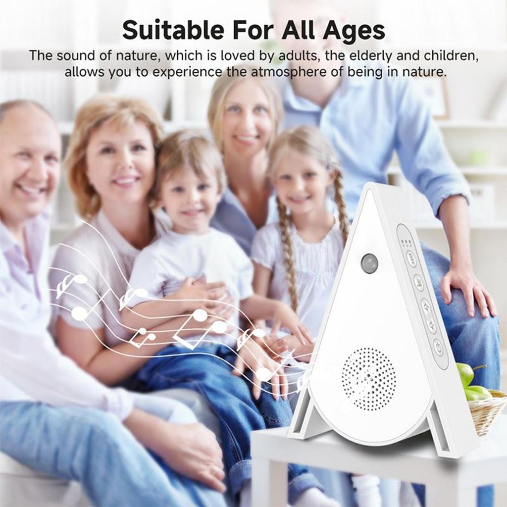 Bird Chirping Sound Box Singing Bird Speaker Motion Sensor Nature Sound Box Portable Smart Natural Noise Maker for Relaxation