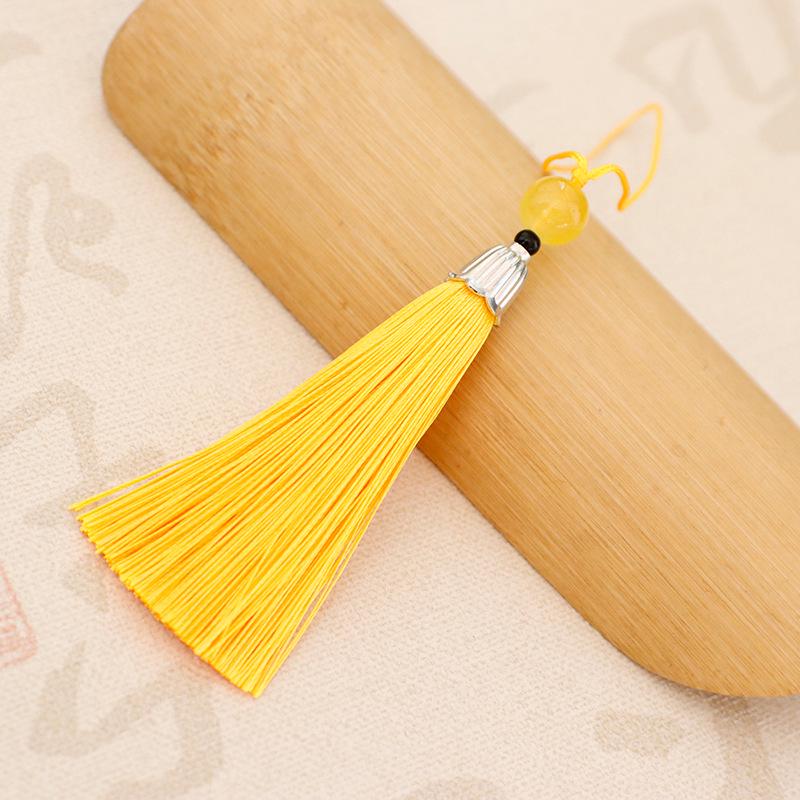Ancient Style Tassel Bookmark and Pendant Set