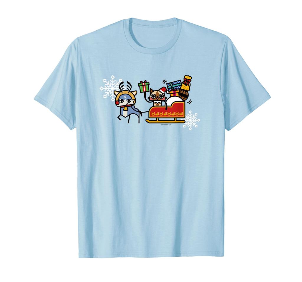 Monster Hunter Rise: Sunbreak Garuku & Airu Christmas A T-shirt