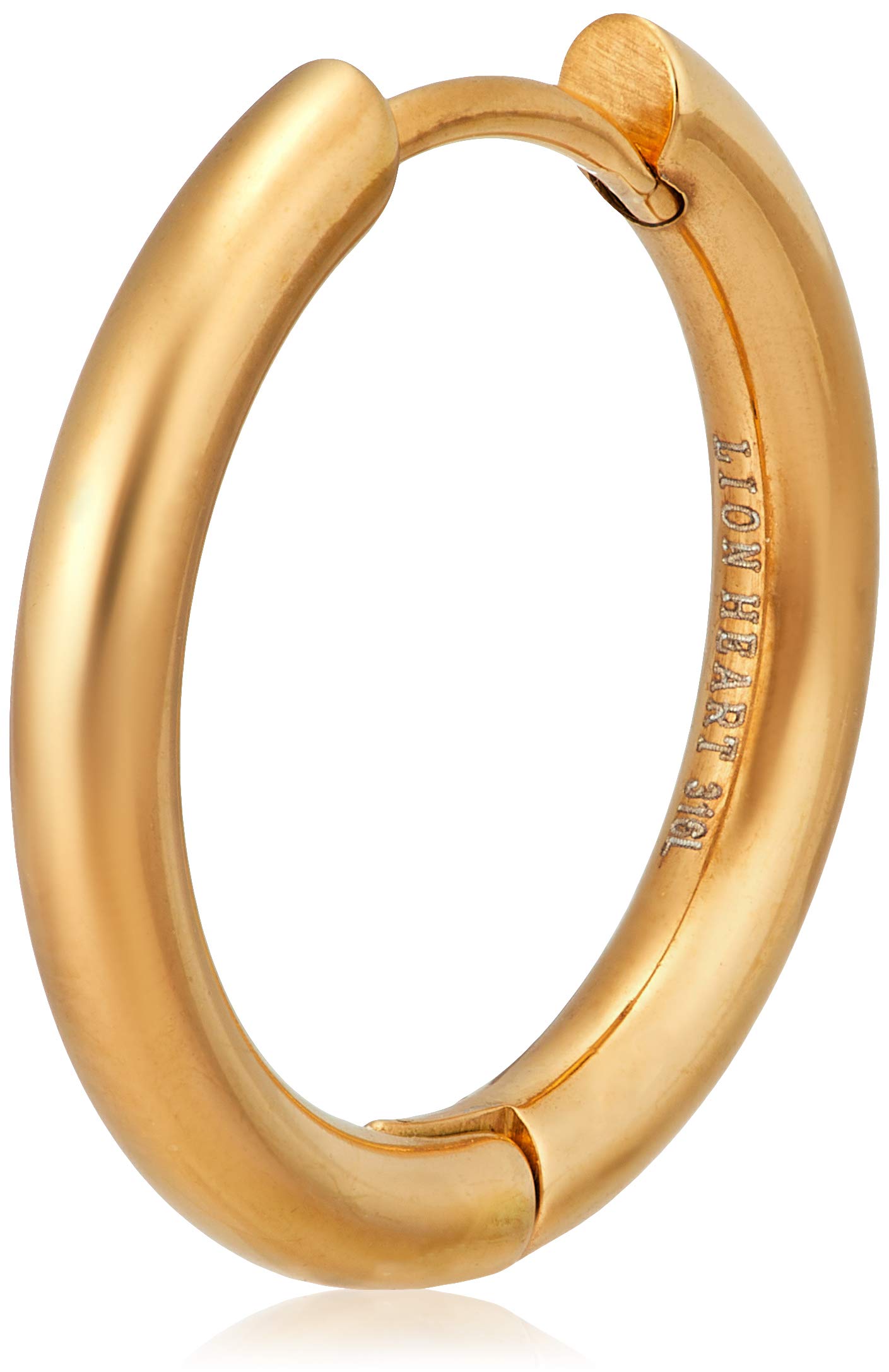 

LION HEART Monotone Plain Hoop Earrings 03EA0055YL [Lion Heart] LH-1