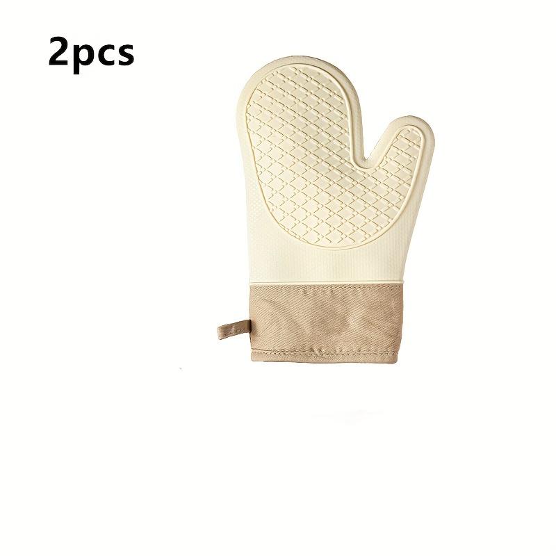 Ztluštěné protiskluzové a nehořlavé rukavice na troubu