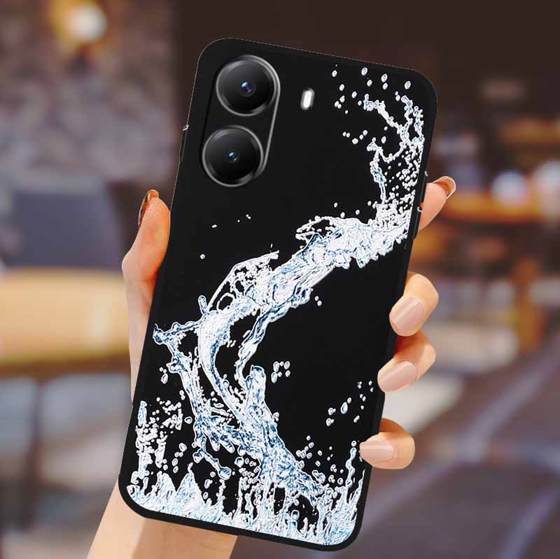 

Чехол для телефона Redmi Turbo 4 с тиснением цветов, 3D задняя крышка, силиконовый мягкий ТПУ корпус для Xiaomi Poco X7 Pro, защитный чехол Poco X7 Pro