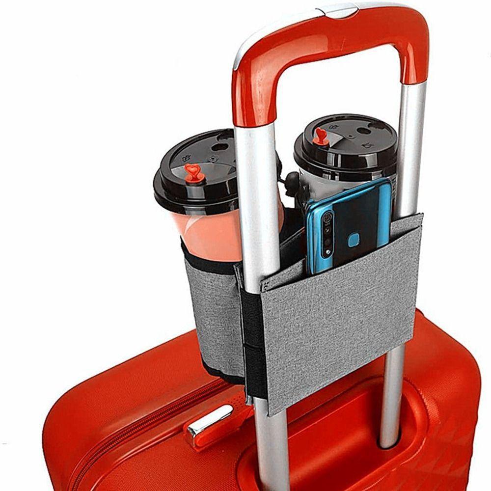 Rack Trolley Case Bottle Drinks Rack Luggage Cup Holder Drinking Bottle Can Drinking Bottle Bracket