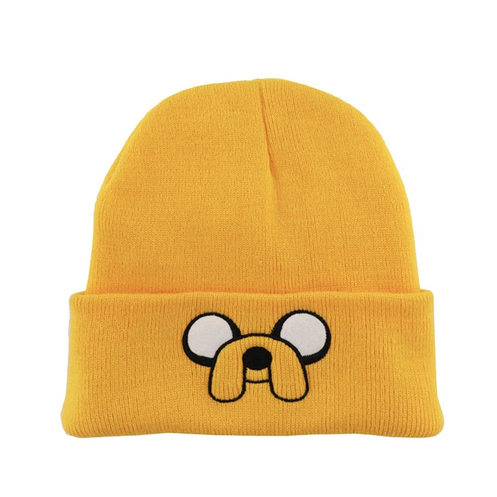 Embroidery Knitted Cap Ear Protection Beanie Hats Fashion Bonnet  Outdoor