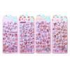 Cartoon Embossed Animal Adhesive PVC Sticker Kid Reward Sticker for Scrapbooking Journals Planner Photo Album Phone Case