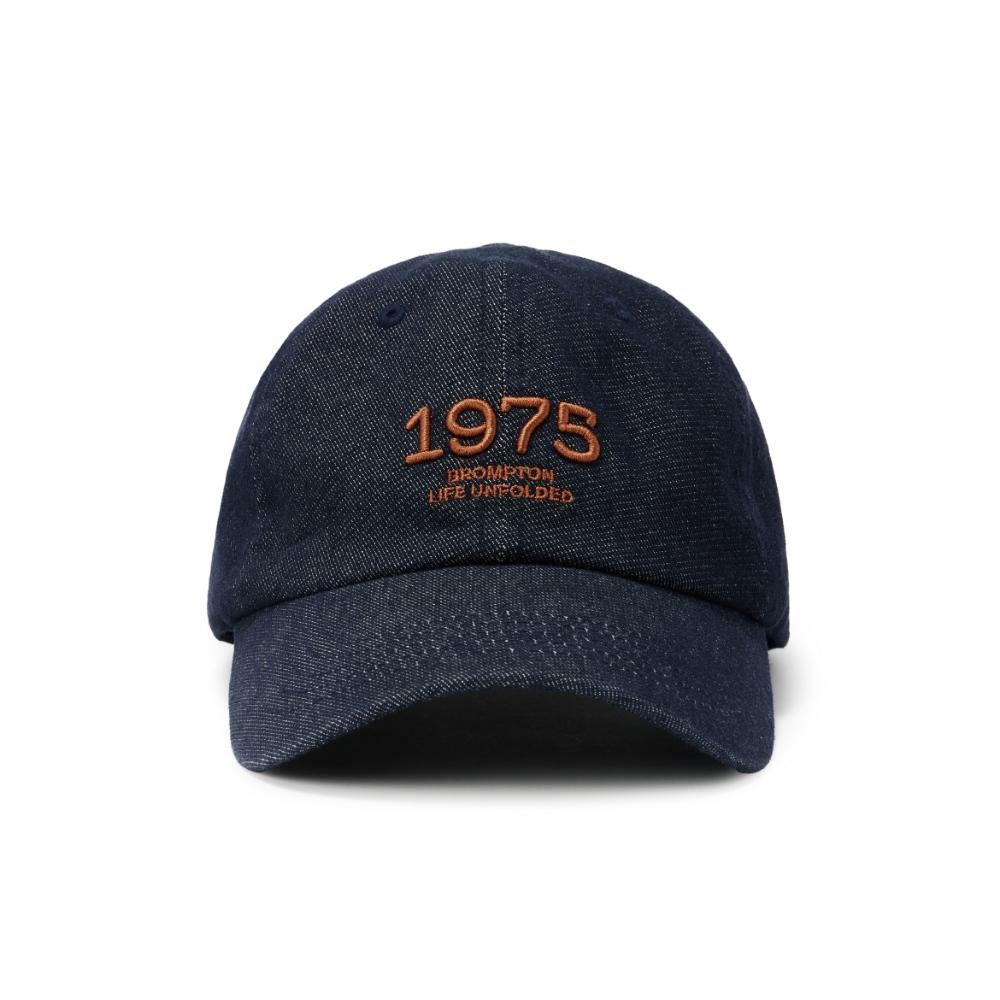 BROMPTON LONDON Denim Ball Cap - Indigo (P255Aha501)