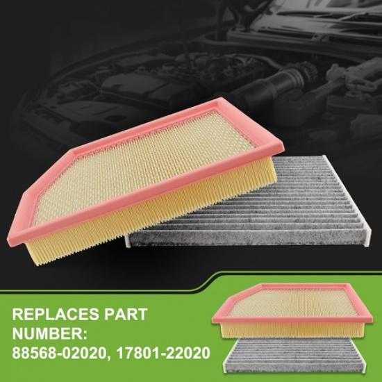 Motor- och kupéfilter för 2014-2018 Jeep Cherokee 5378AA 5378AB