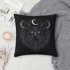 Cat Mystery Divination Witchcraft Square Pillowcase Cushion Cover Pillow Case Throw Pillow Cover for Home Bedroom Car