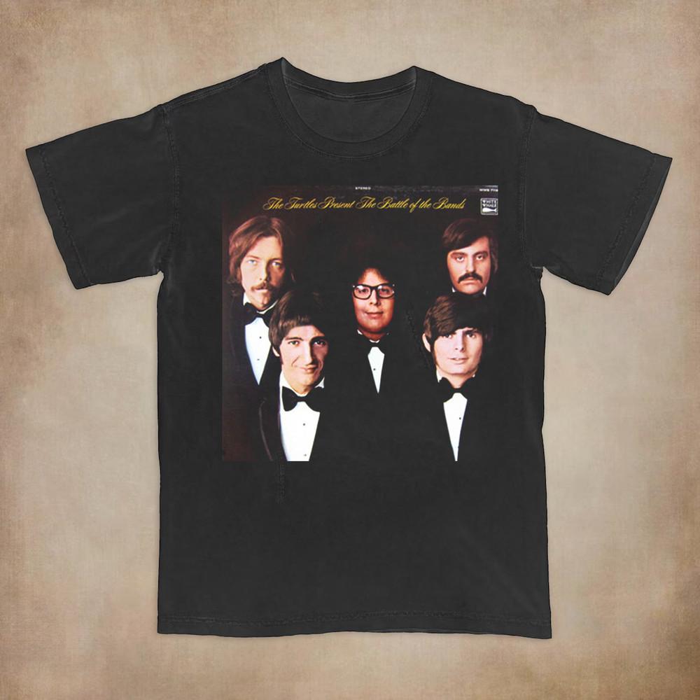 

The Turtles Present the Battle of the Bands T Shirt Full Size S-5XL Unisex T-Shirt M