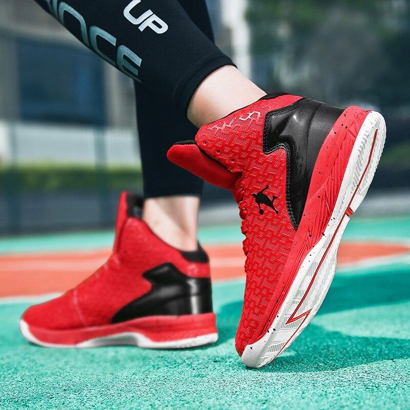 Basketball Shoes Men Sneakers Summer Breatheable Mesh Basket Shoes High