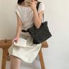 Autumn Korean Retro Leopard Print Canvas Bag, Niche and Versatile, Large Capacity Casual Single Shoulder Tote Bag