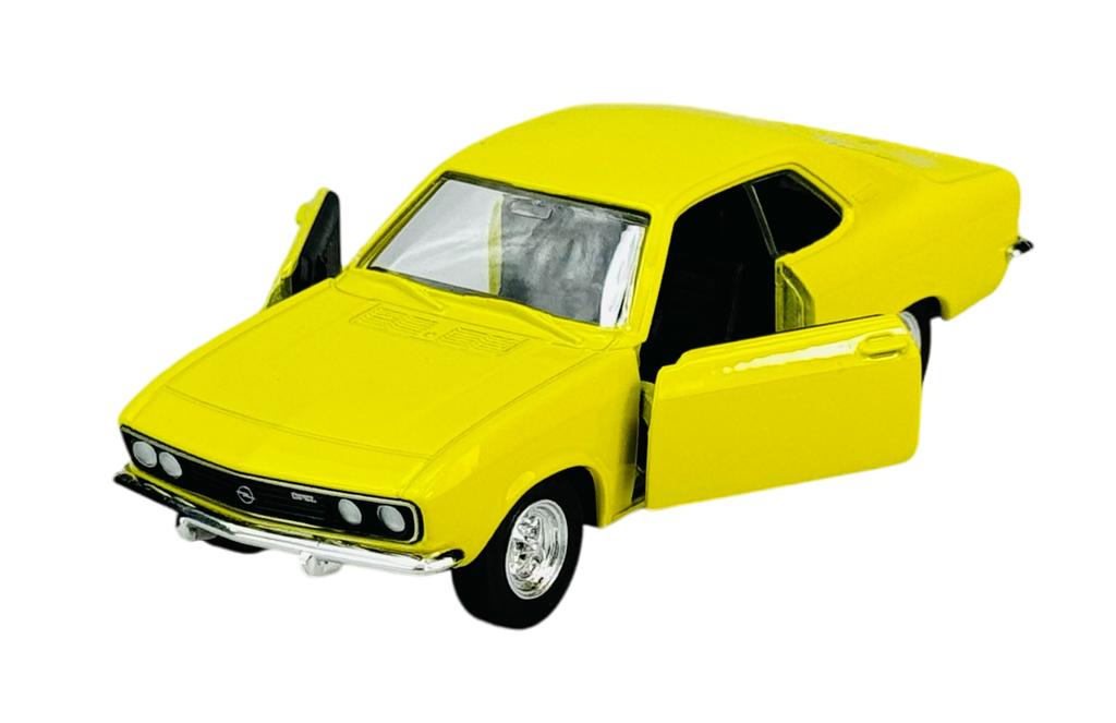 WELLY 1970 OPEL MANTA A YELLOW 1:34 43814
