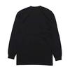 T-shirt Lourd Long Shaka Manches Longues Long Grand Big Street Noir [Shaka Wear], Épais, Porter, Uni, 7,5 oz, T-shirt Homme, T-shirt, Taille, Taille,
