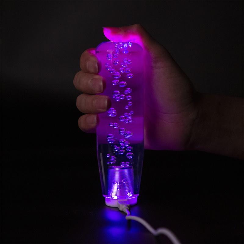 ABS Car Manual Trans Gear Shift Shifter Knob Universal RGB Shift Knob Stick with Light