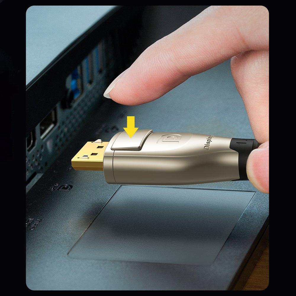 Ugreen 3 Meter DisplayPort 1.4 Cable - 8K Ultra High Definition Black
