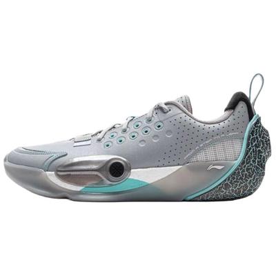 Li Ning Wade All City 13 XIII Trendy Comfortable Low Top Basketball Shoes Men Sneaker Gray Blue ABAV001-13