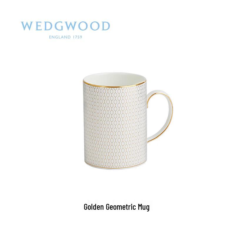 

Wedgwood Gold Geometric Mug