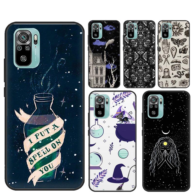 Witchy Goth Magic Funda For Xiaomi Redmi Note 14 13 12 11 Pro 9 10 9S 10S 11S 12S Redmi 14C 10C 12C 13C Case